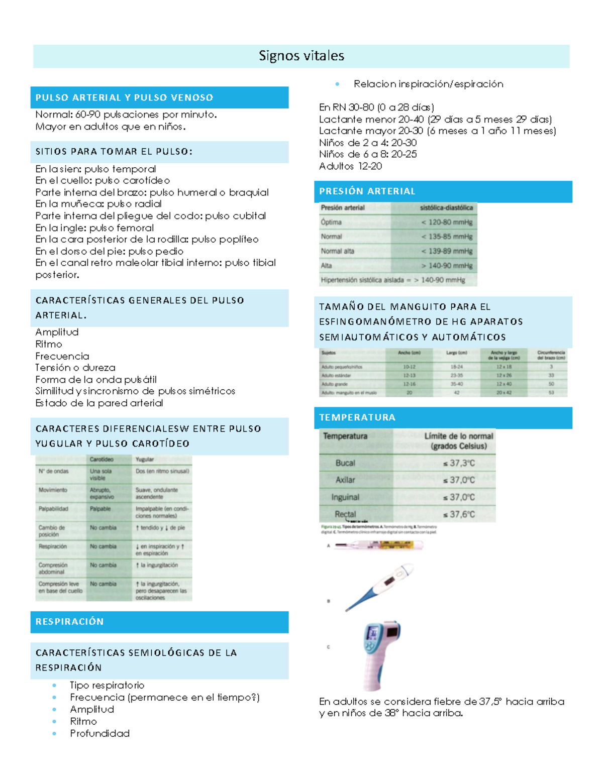 Signos vitales - Signos vitales PULSO ARTERIAL Y PULSO VENOSO Normal ...
