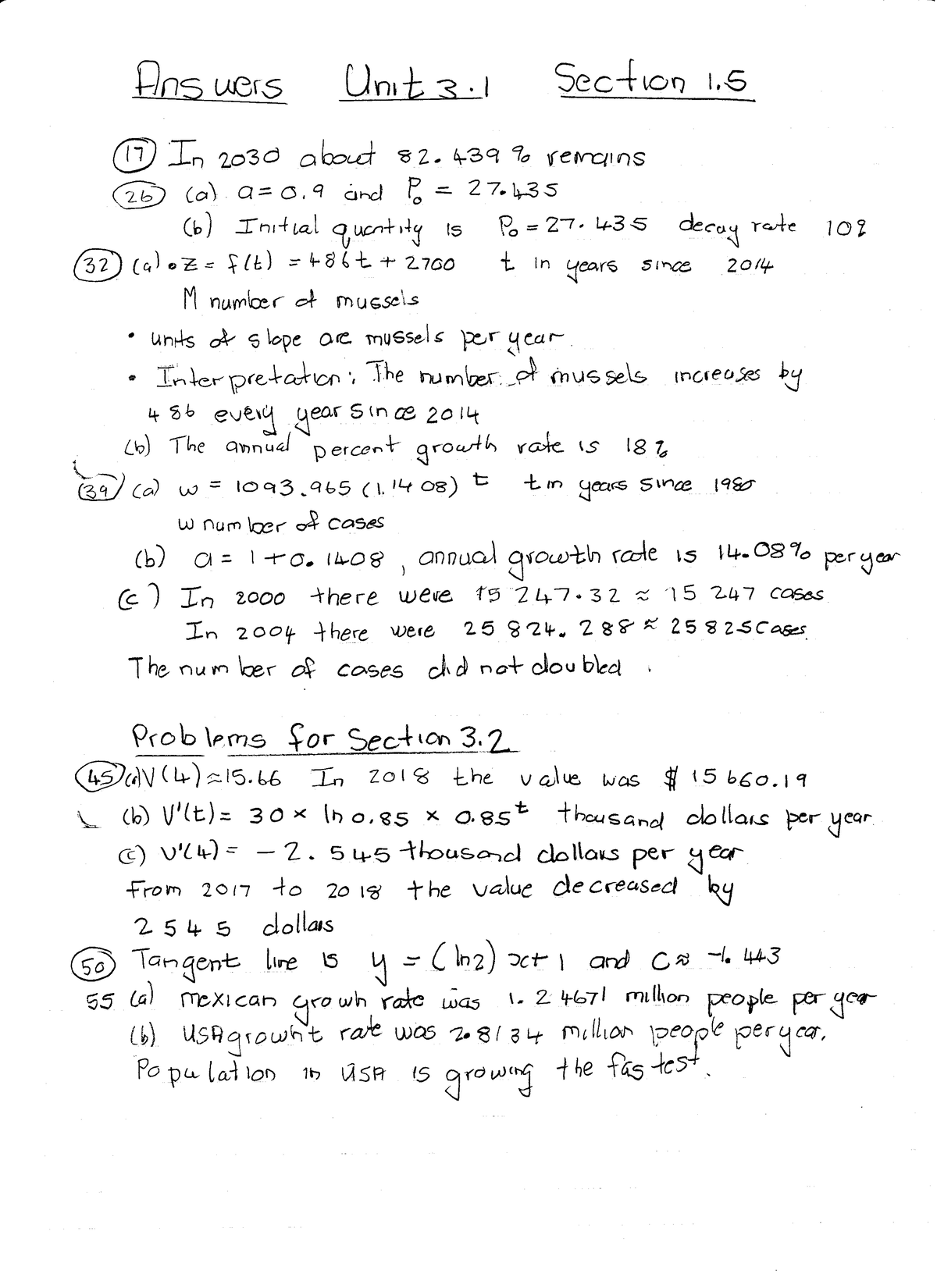 Unit3.1 Annoted Slides - Answers Unit 3 Section 1 17 In 2030 about 82 ...
