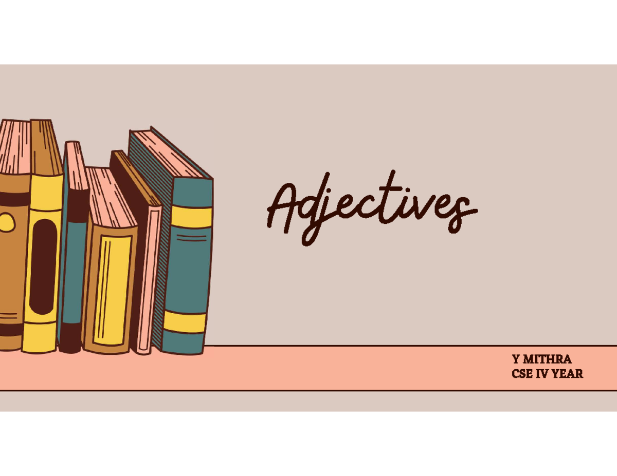 English - good - Y MITHRA CSE IV YEAR Lesson Objectives Introduction to ...