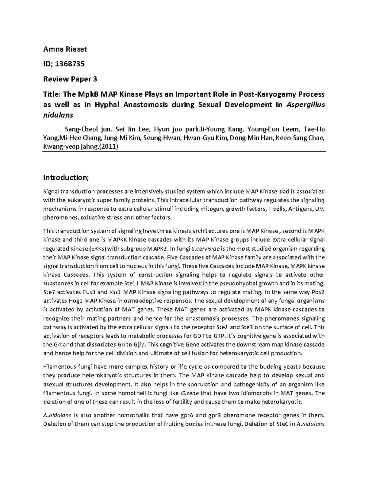 Amna Paper 3 Review (760)converted Amna Riasat ID; 1368735 Review