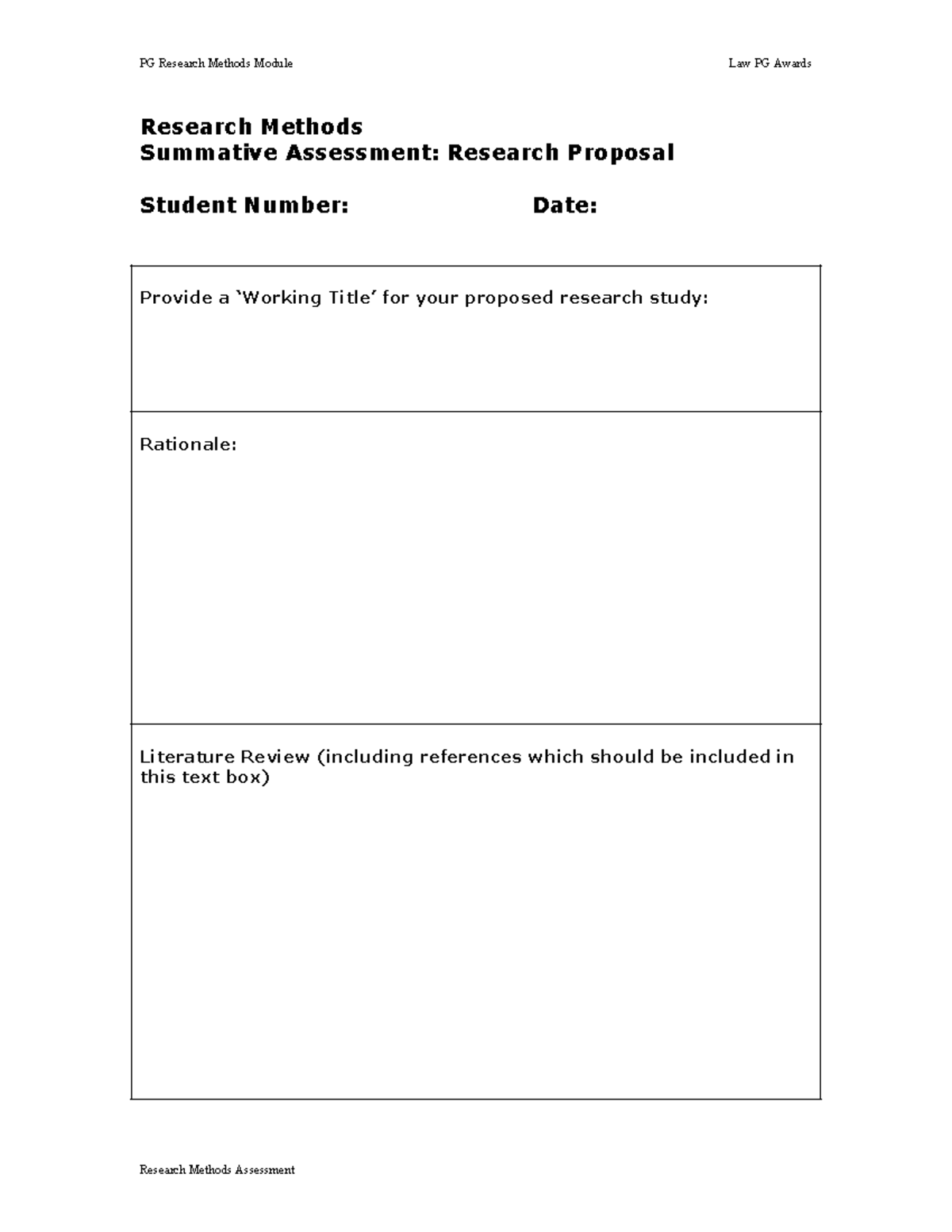 Research Methods Proposal Template(2) (1) (1) - Tagged - PG Research ...