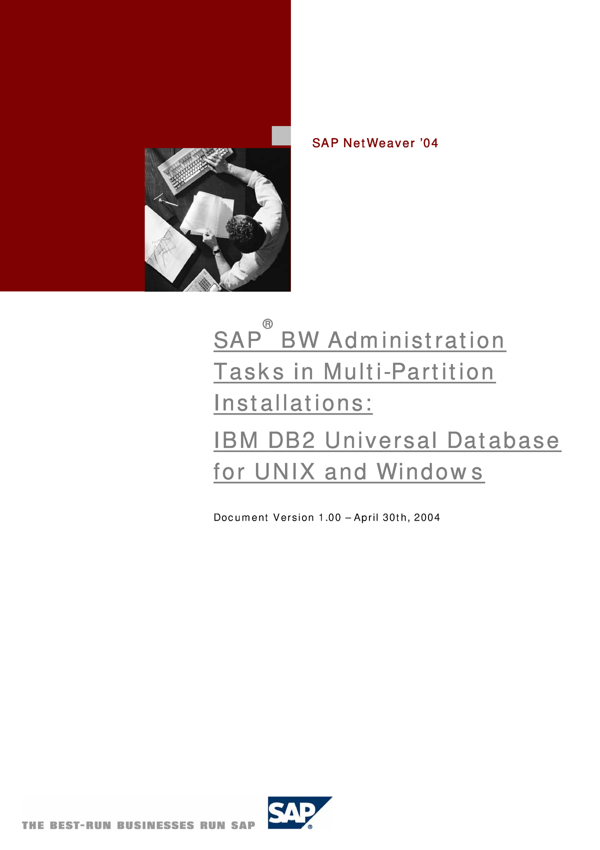 BW Administration - SAP NetWeaver ’ SAP ® BW Administration Tasks In ...