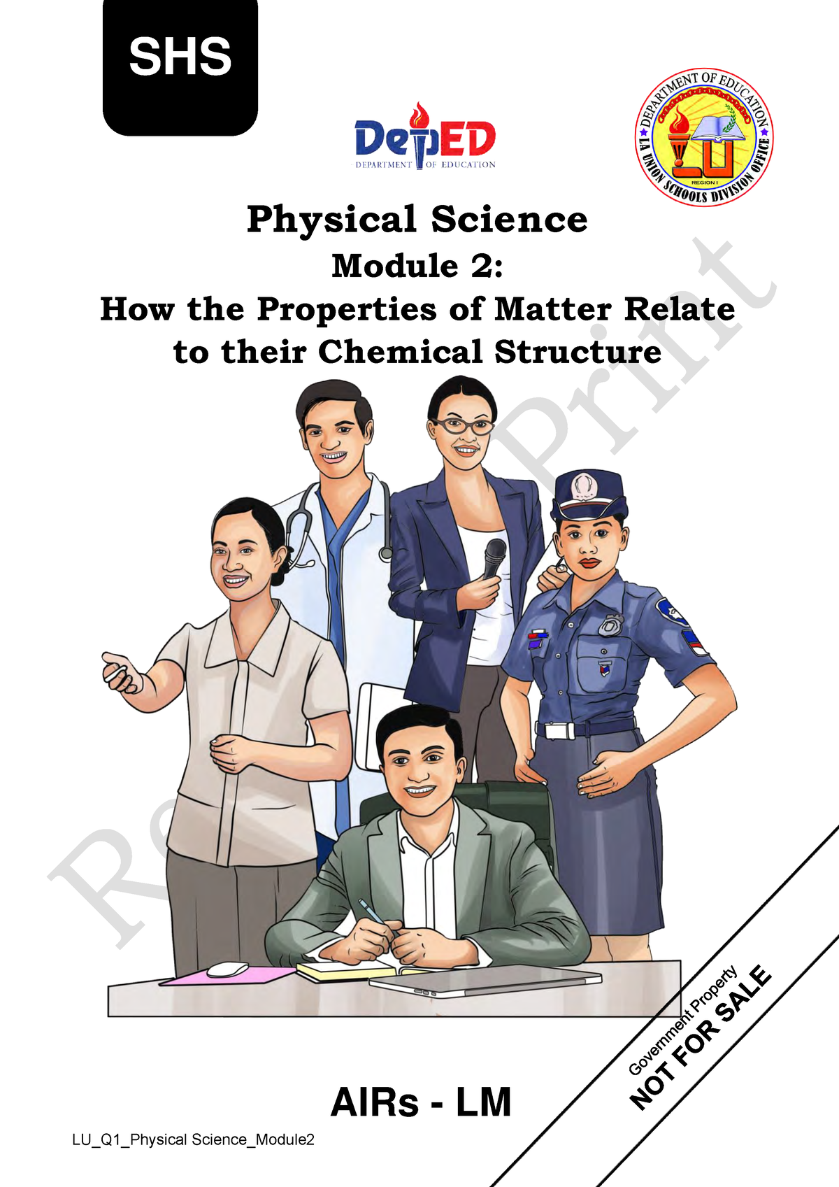 Phys Science Q1 Mod2 - Module - Physical Science Module 2: How The ...