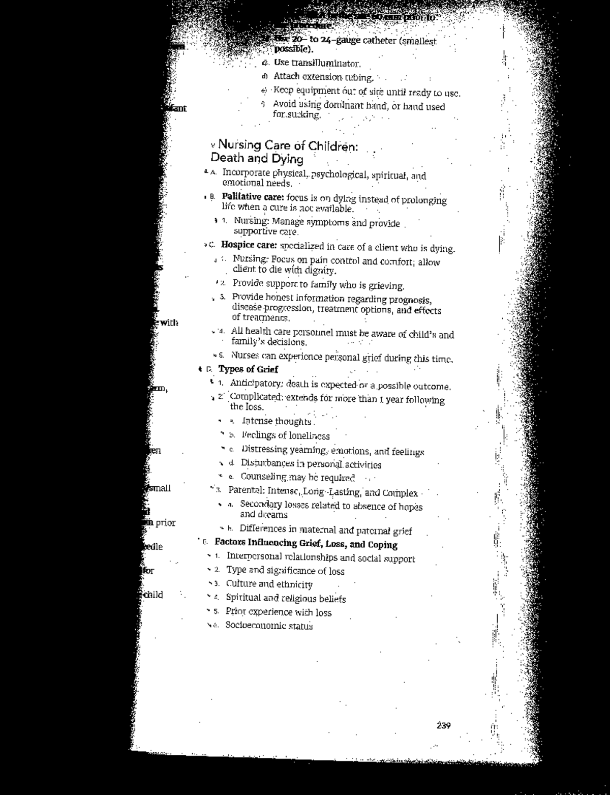 Death and Dying - child mind overview - PSY 140 02 - Studocu