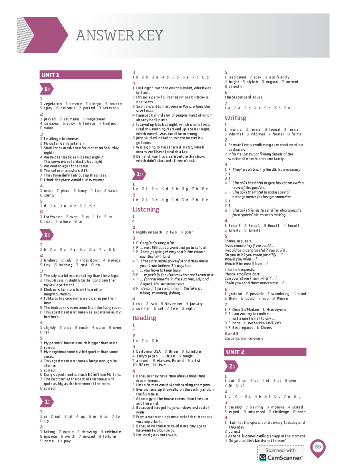 544981363-roadmap-b1-Teachers-material-workbook-answer-key - ANSWER KEY ...