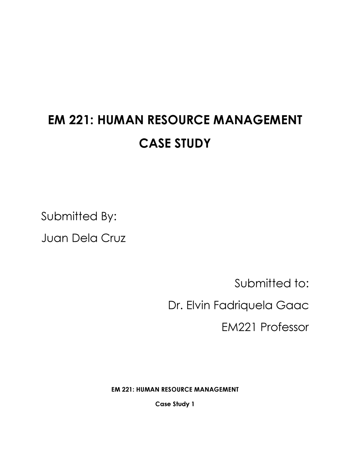 case study about human resource management in the philippines