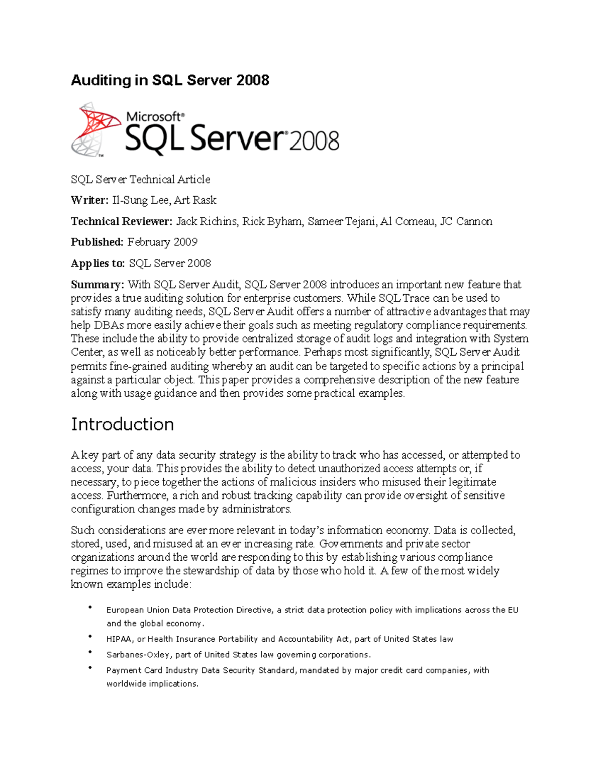 268254208-auditing-in-sql-server-2008-auditing-in-sql-server-2008-sql