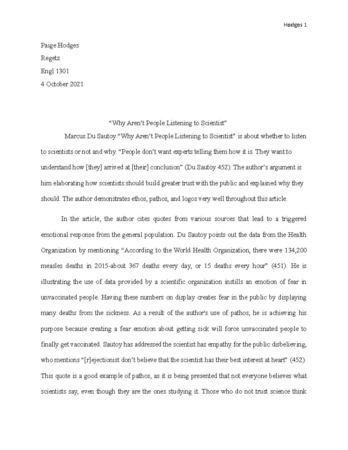 final-rough-draft-essay-1-paige-hodges-regetz-engl-1301-4-october