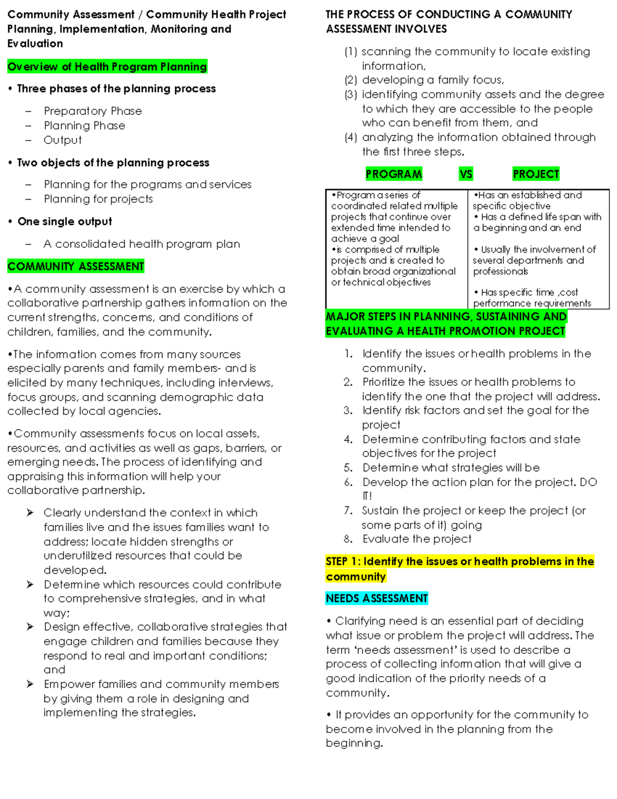 WEEK 8-CPH M - Hello! Feel free to use this reviewers hehe