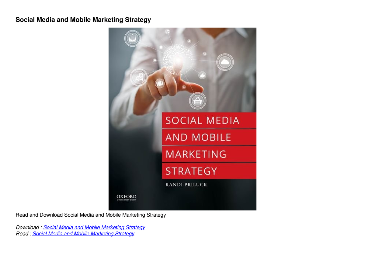 Get [PDF] Download Social Media And Mobile Marketing Strategy - Social ...