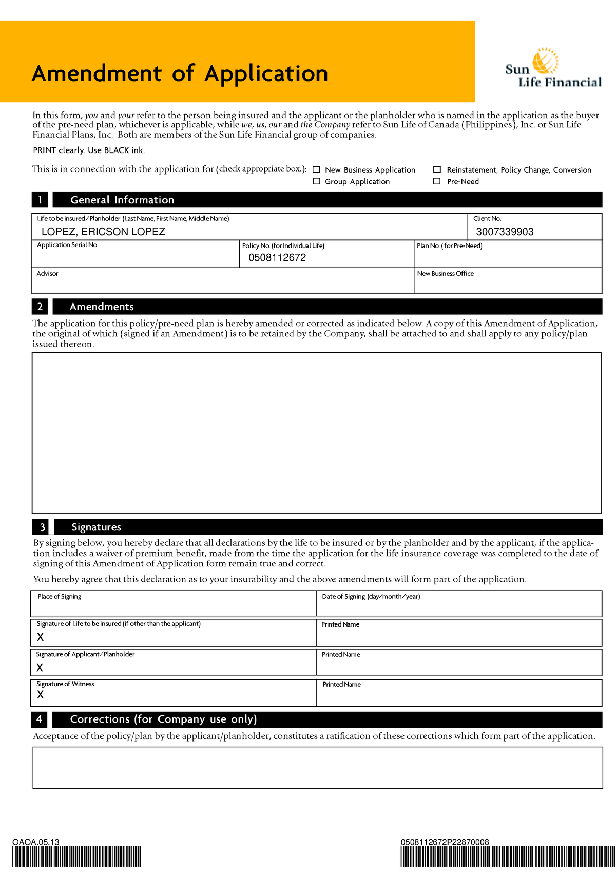 amendment-of-application-slocpi-oaoa-05-0508112672p-acceptance-of-the