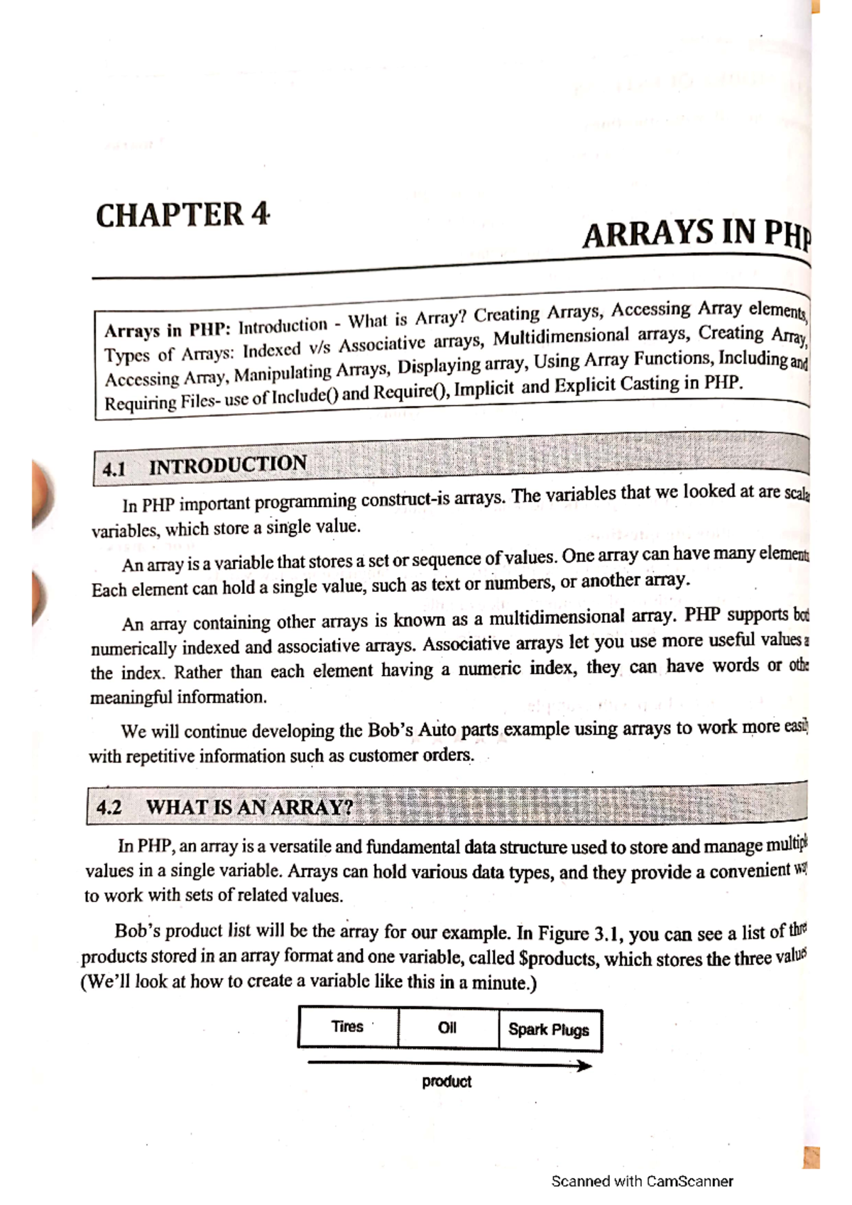 Arrays in php - Nites - CHAPTER 4 ARRAYS IN PHP in PHP: Introduction ...