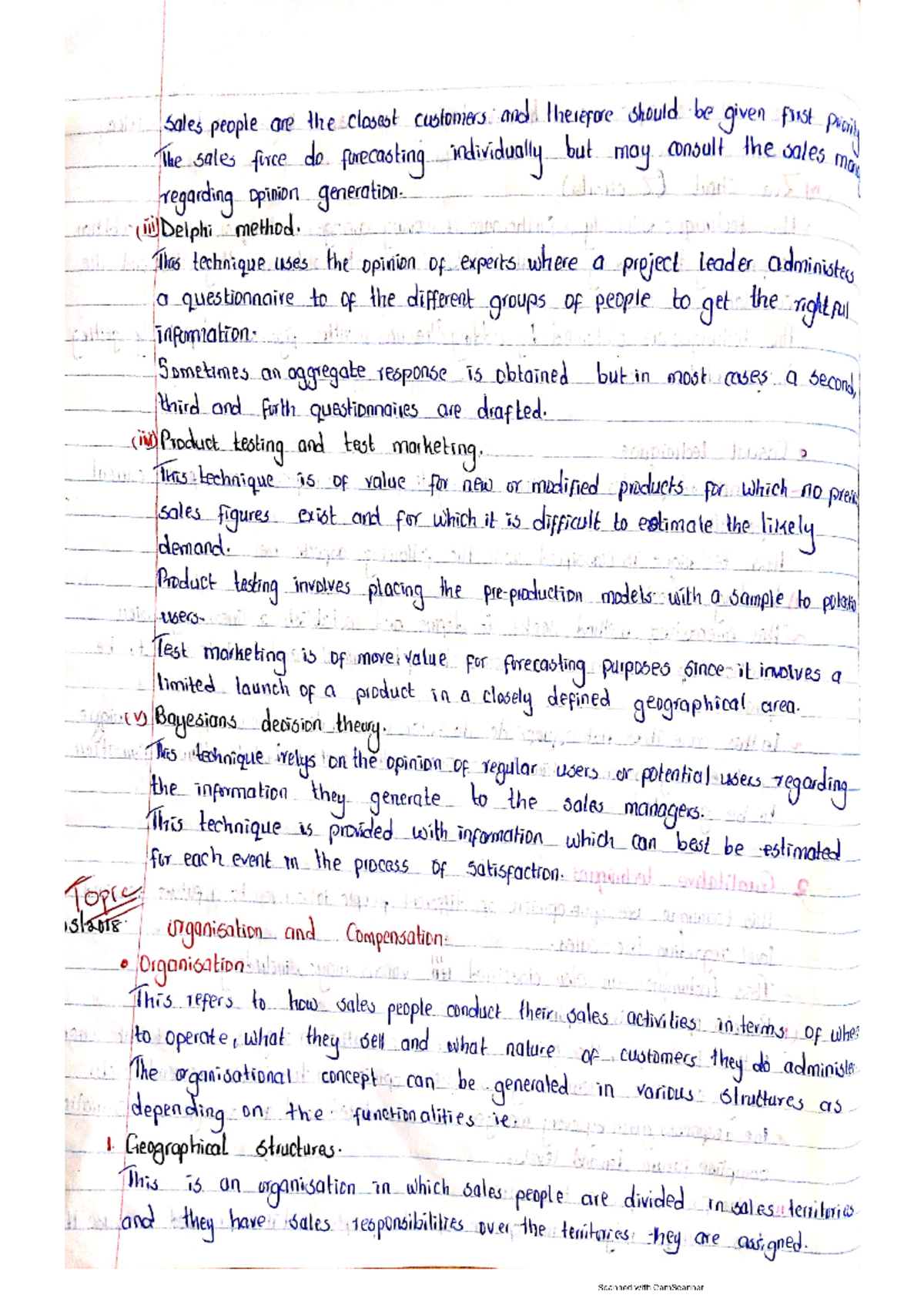 Organization and Compensation - Procurement and logistics - Studocu