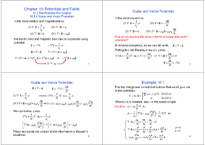 EM03 - Summary - Introduction to Electrodynamics - 1 Chapter 3 Special ...