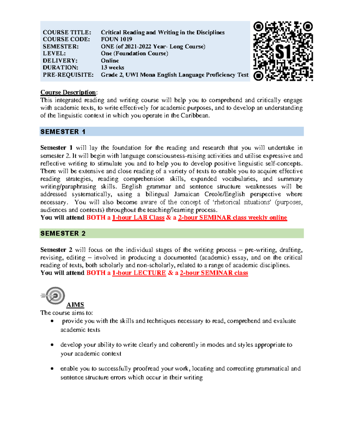 analytical reading for everyone Course Description This integrated