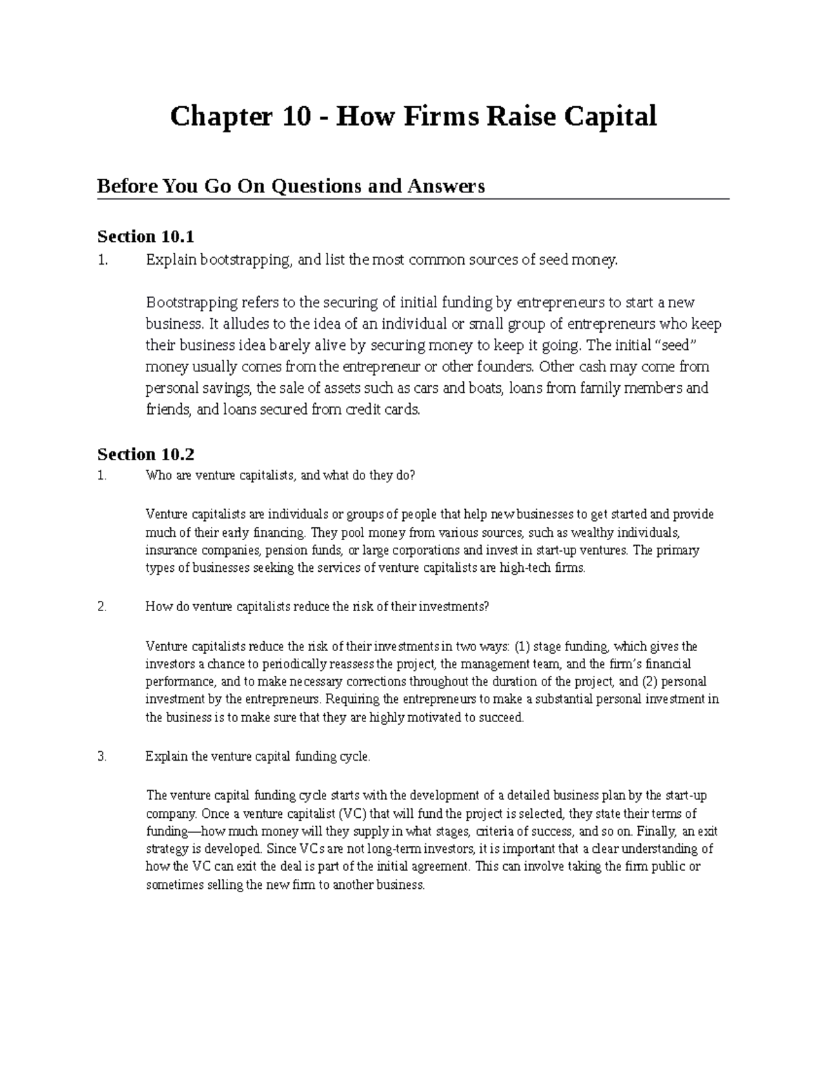 chapter-10-raising-capital-homework-solutions-chapter-10-how-firms