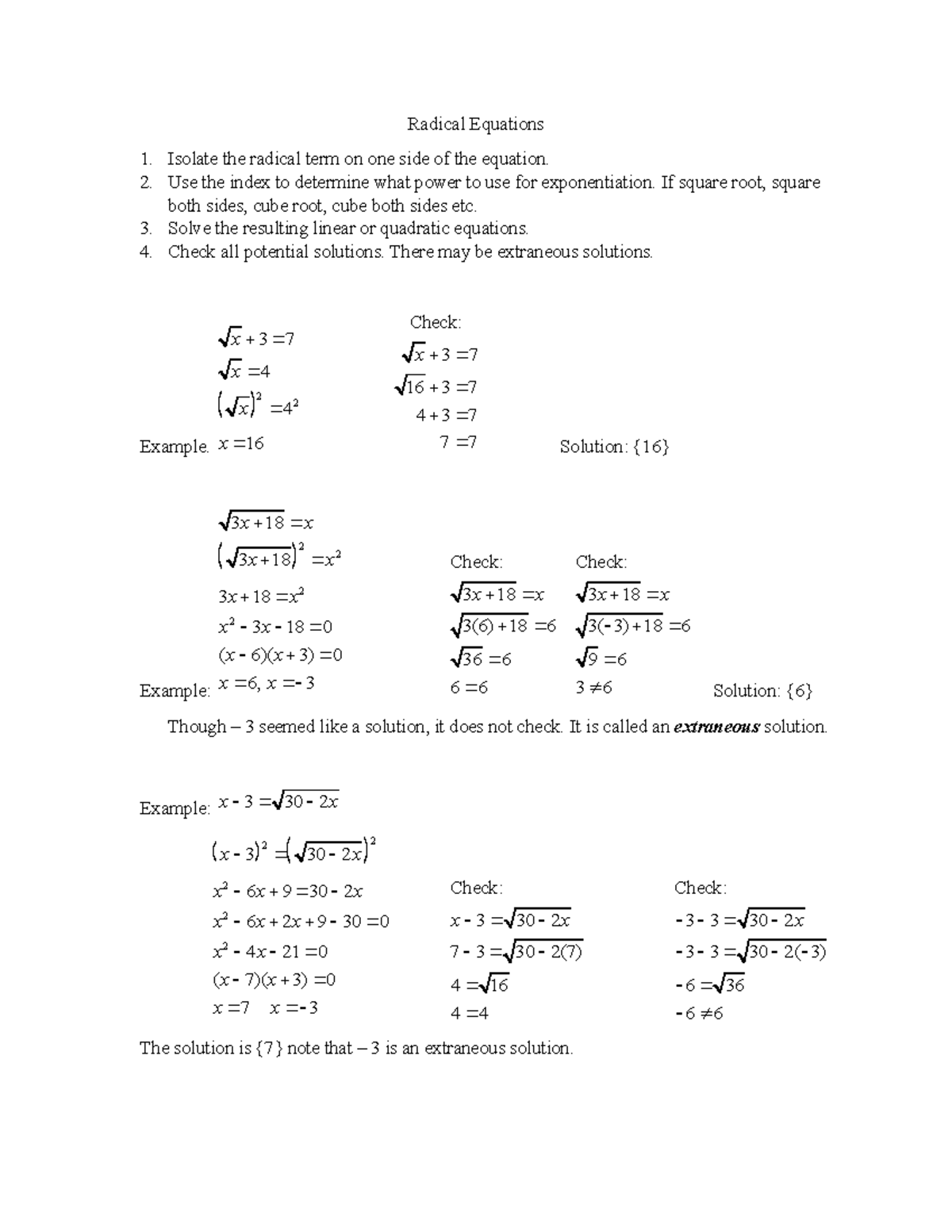 radical-equations-lecture-notes-radical-equations-isolate-the