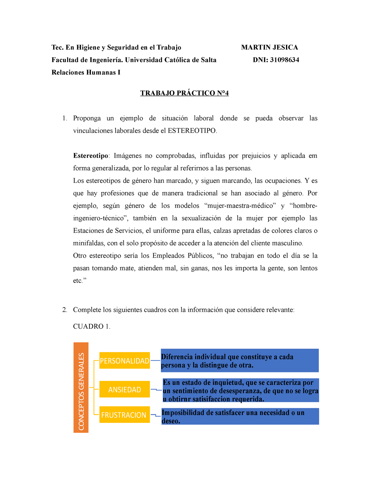 Tp 4 De Relaciones Humanasdocx Martin Jesica Tec En Higiene Y Seguridad En El Trabajo 1910