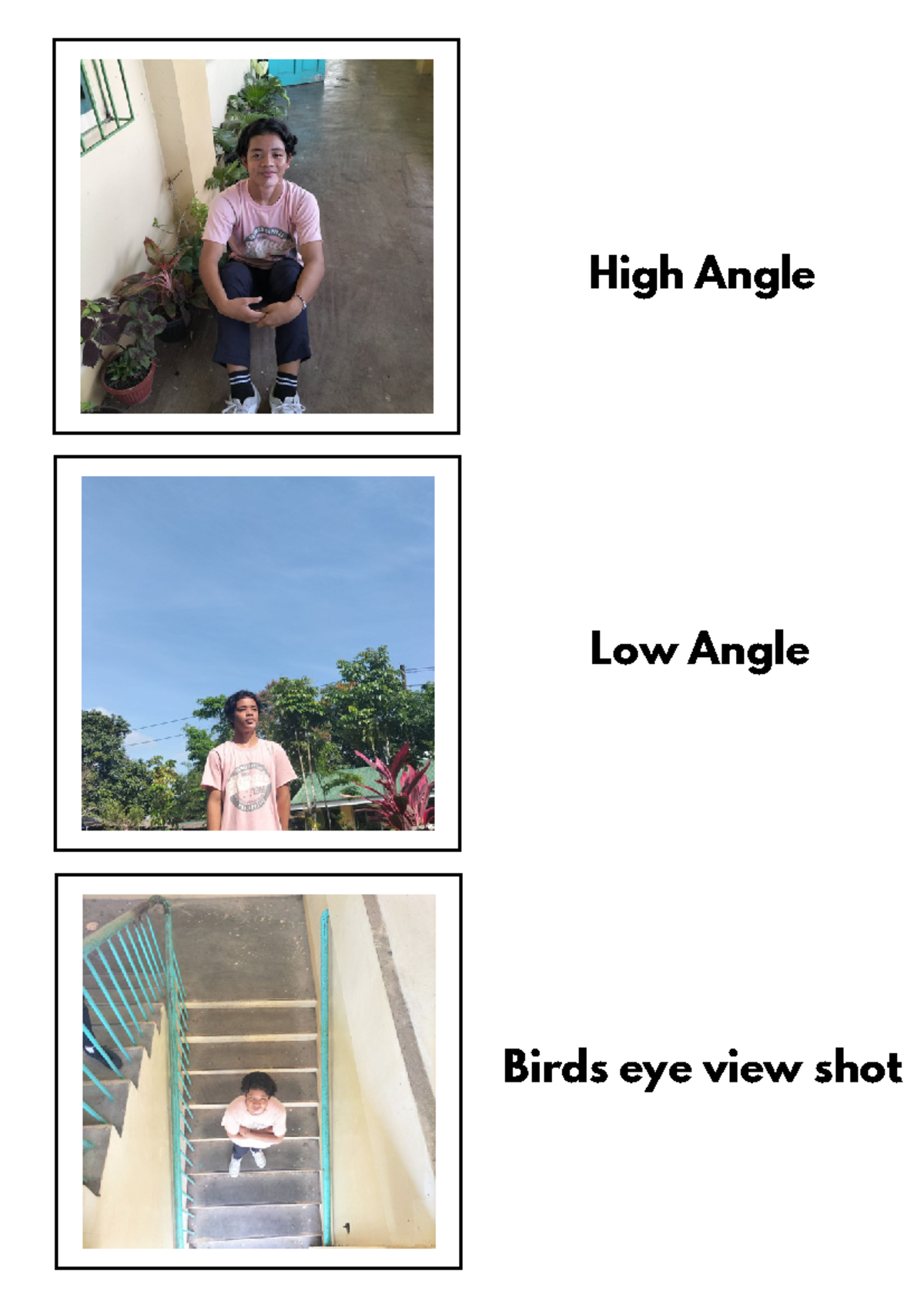 MIL 2 - Principles of Civil Law 2 - High Angle Low Angle Birds eye view ...