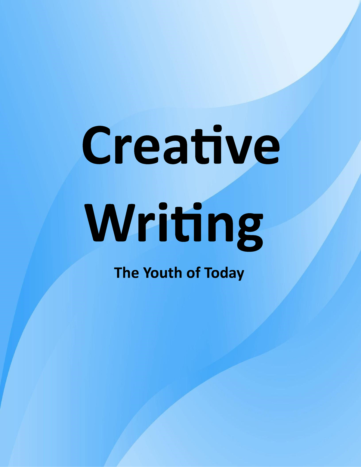 creative writing hope college