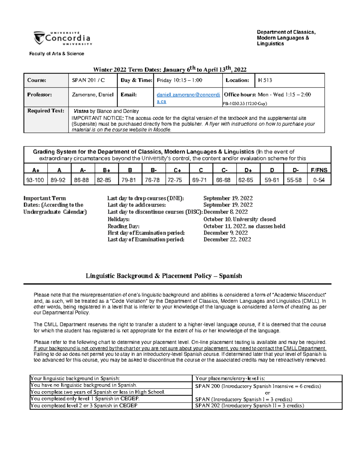 span-201-c-outline-fall2022-dzamorano-faculty-of-arts-science