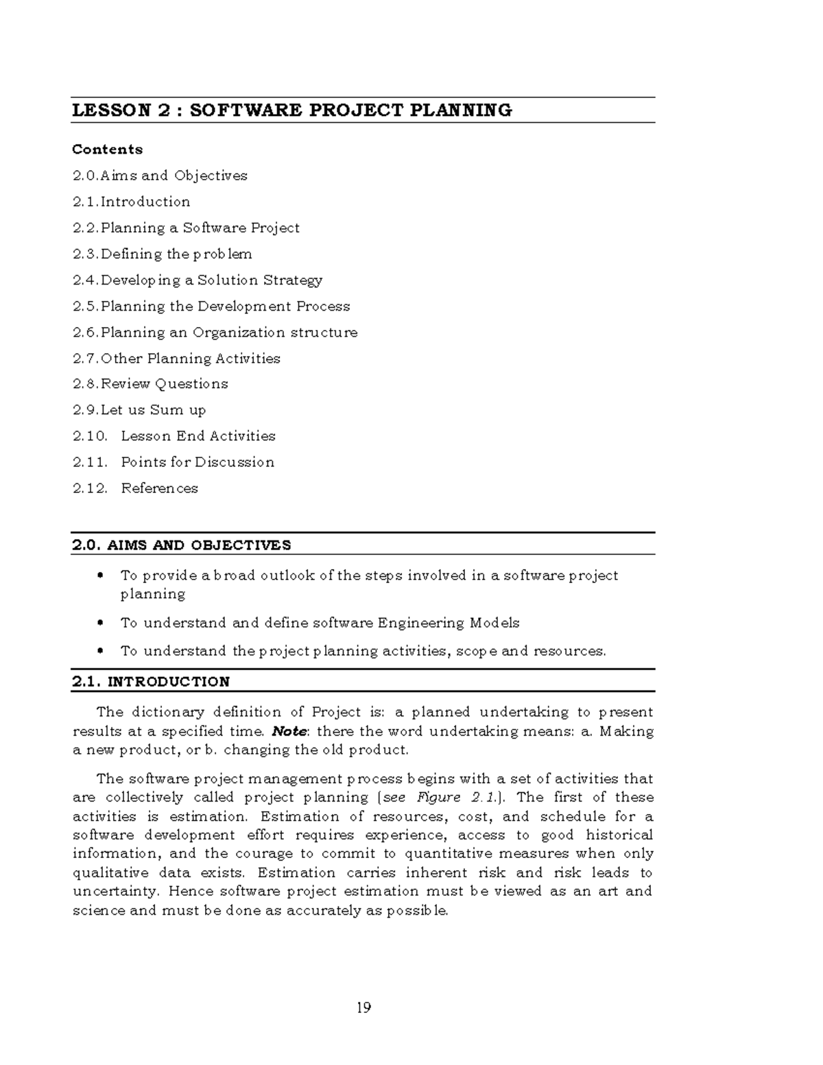 lesson-2-software-project-planning-studocu