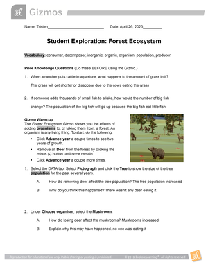 Forest Ecosystem Gizmo Answers: Unlocking the Secrets of Nature"s Intricate Web