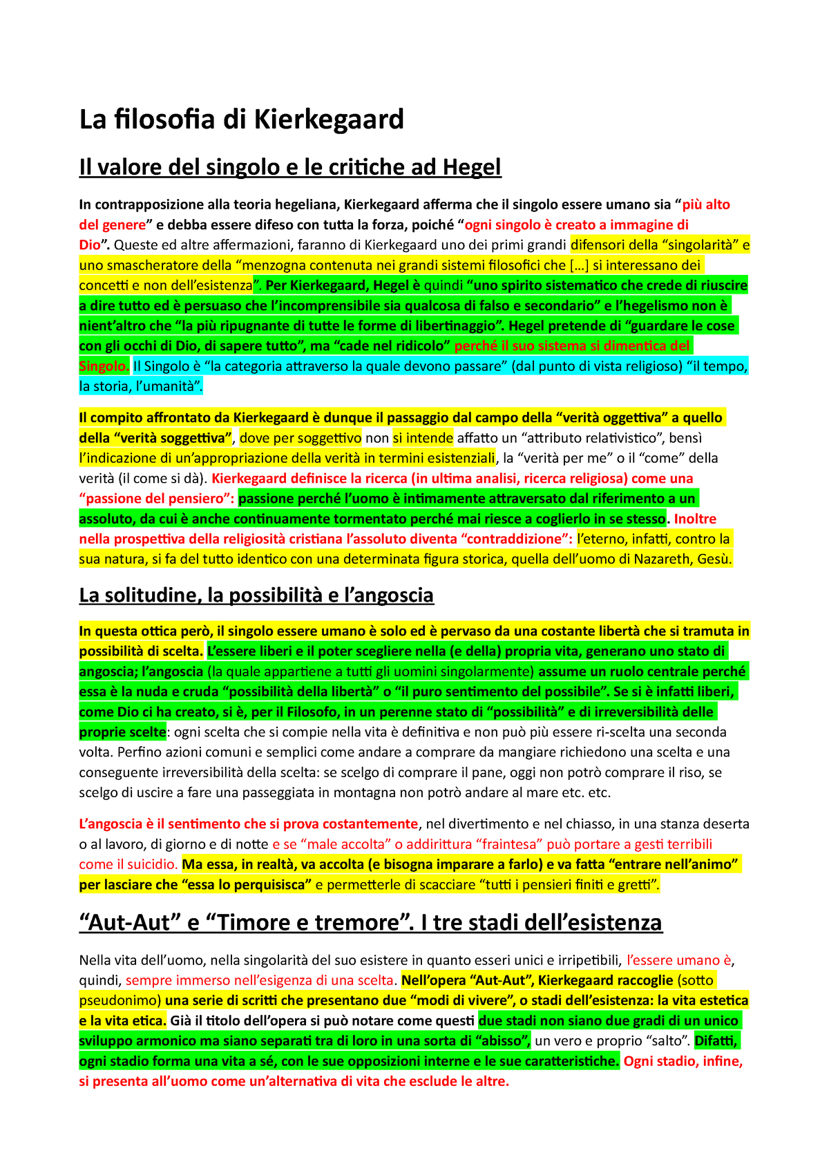 La Filosofia Di Kierkegaard Ok La Filosofia Di Kierkegaard Il Valore Del Singolo E Le Critiche 1906