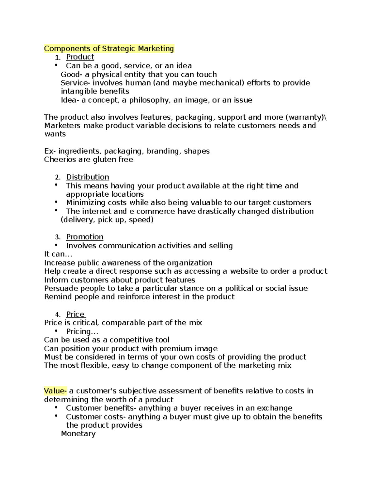 components-of-strategic-marketing-chp-3-components-of-strategic