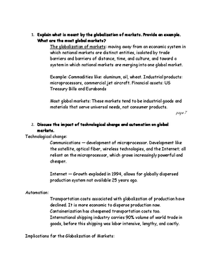 International Business - Chap 1 - International Business Chapter 1 ...