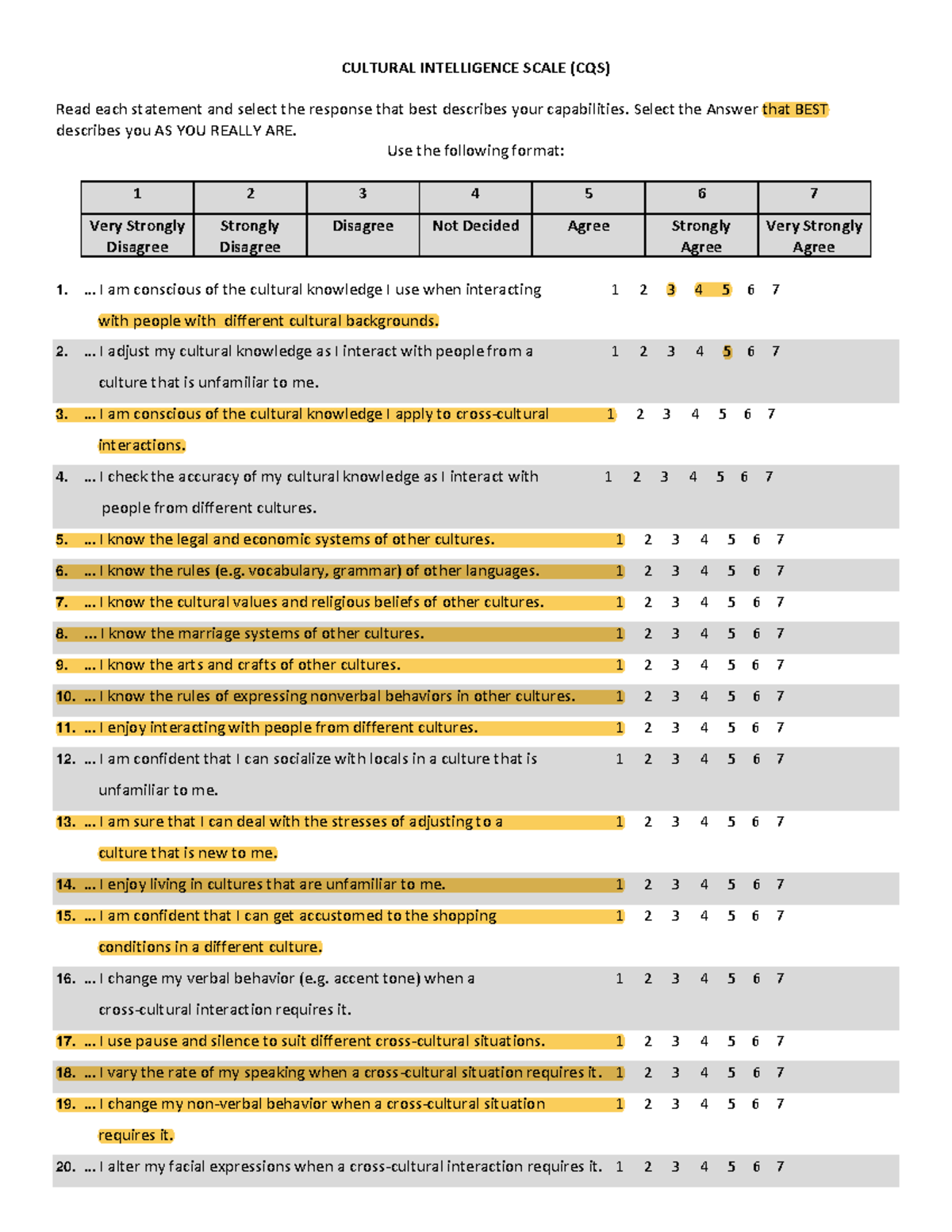 Is Your Cultural Intelligence High? Find Out Now! - vn274rh