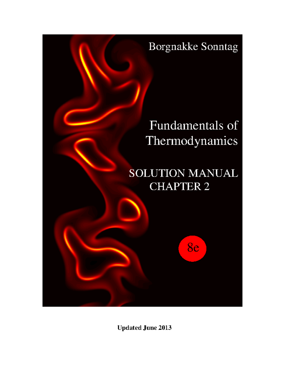 Fundamental Of Thermodynamics 8th Edition Solution - Updated June 2013 ...