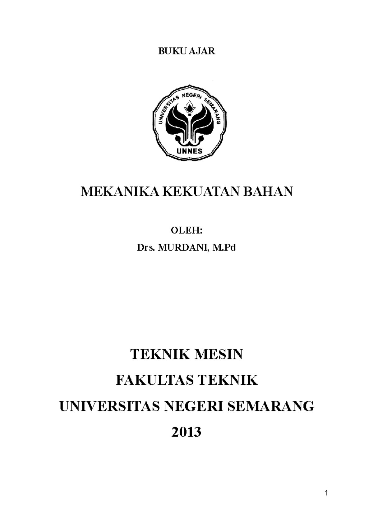 BUKU AJAR MKB - Lecture Notes Dosen - BUKU AJAR MEKANIKA KEKUATAN BAHAN ...