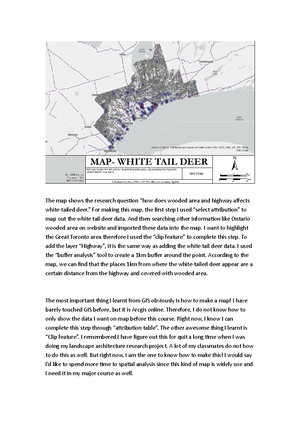 GEOG3430 Lab6 - GEOMATICS - GEOG 3430 LAB 6 Q. Include a map of the ...