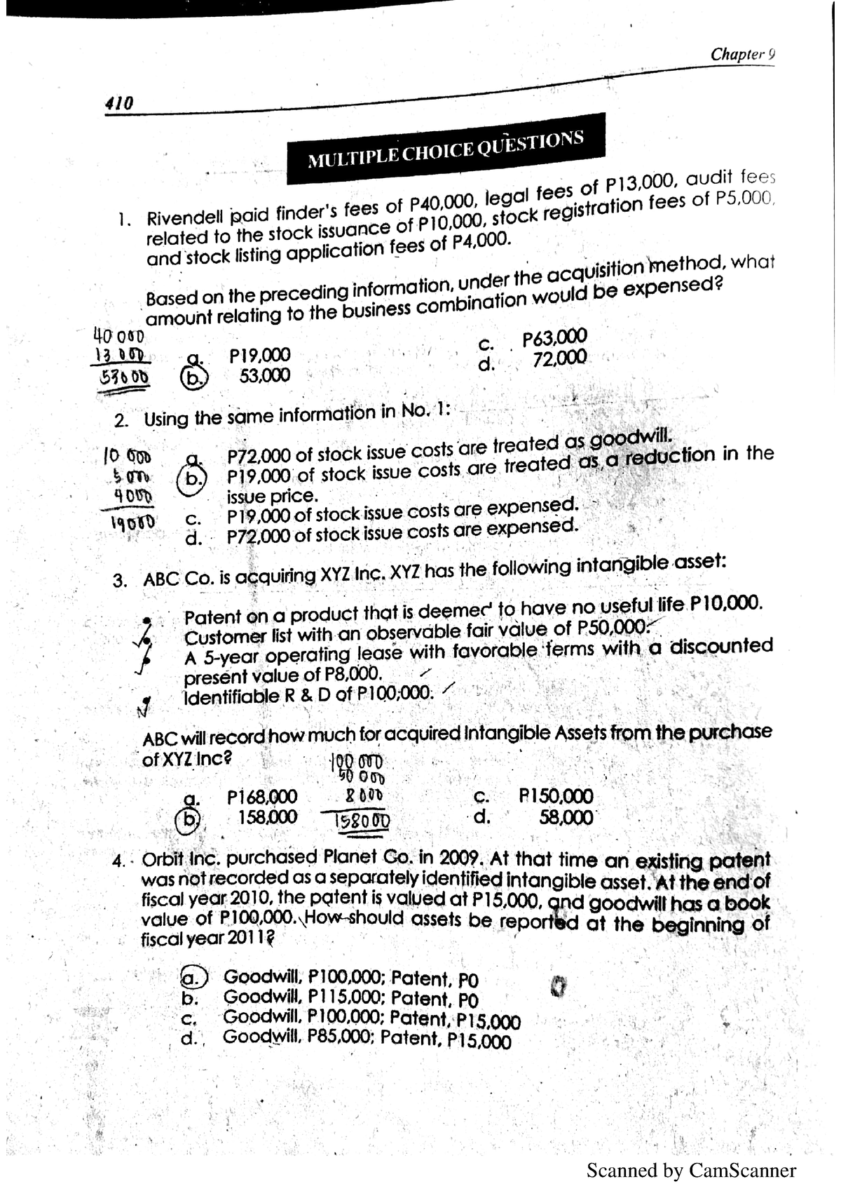 Business Combination Praacc Dayag - BS Accountancy - Studocu