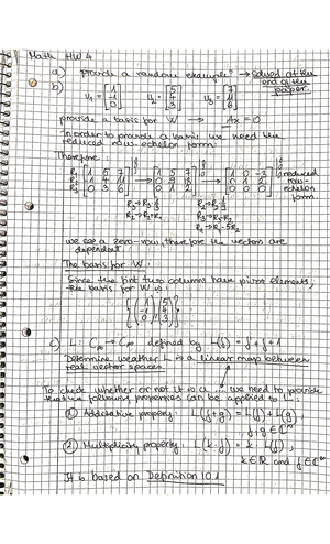HW2 - Det er mat 1a obligatoriske lektire - 1 Homework Assignment 2 ...