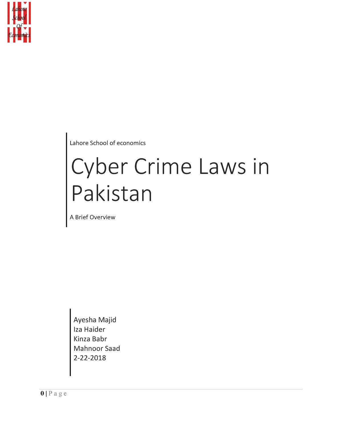 essay on crime in pakistan