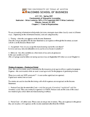 Chapter 10 Practice Problems - Chapter 10 Standards And Cost Variances ...