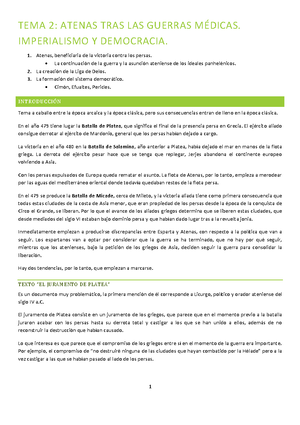 TEMA 4. Los fundamentos y los mecanismos de la democracia ateniense ...