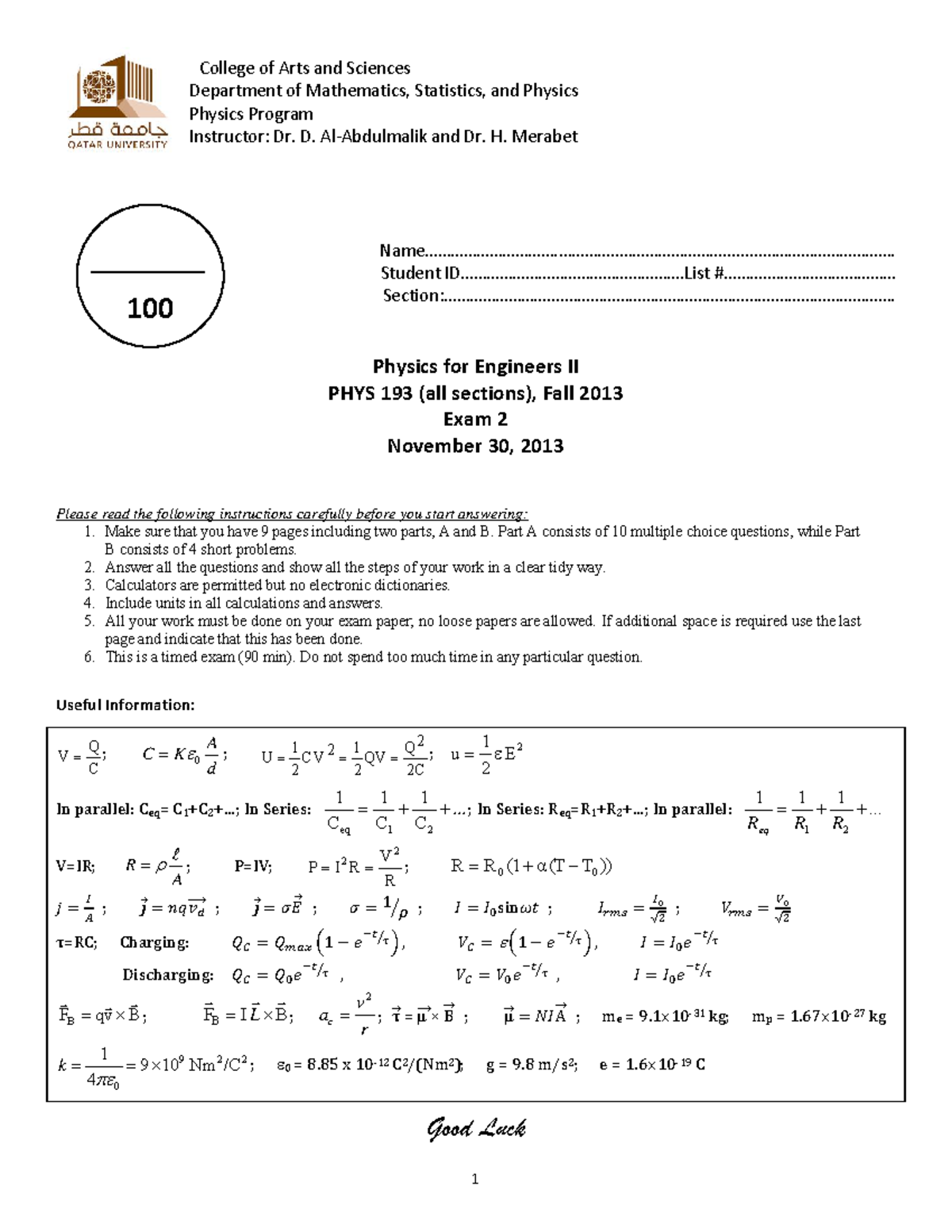 experimental physics 2