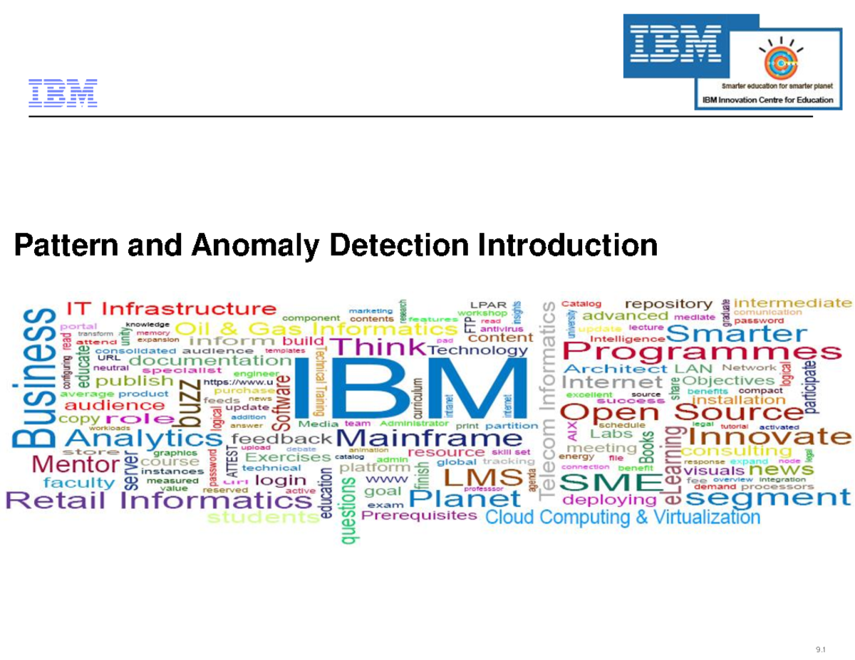 Ibm Anomaly Detection , Introducing deep learning and LSTM networks ...