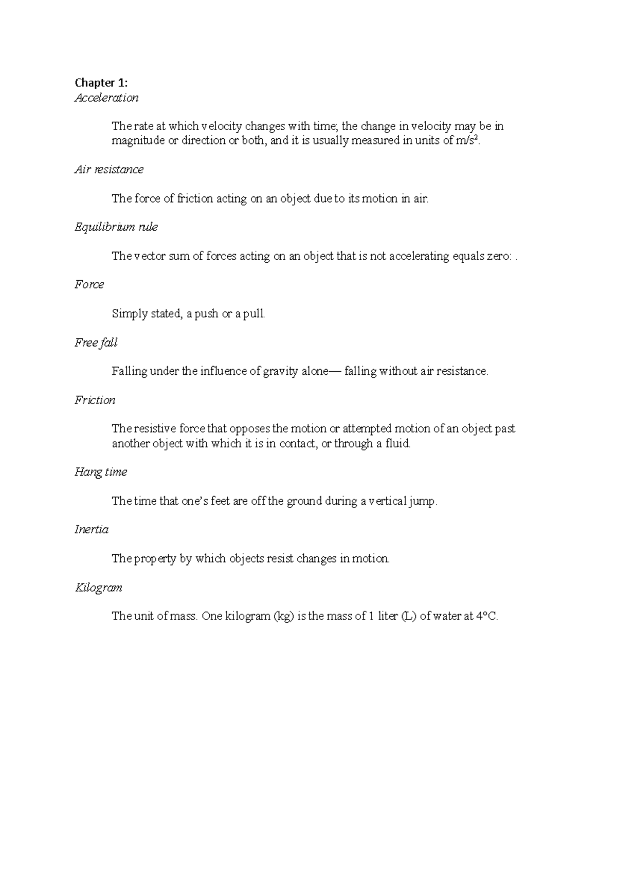 terms-chapter-1-acceleration-the-rate-at-which-velocity-changes-with