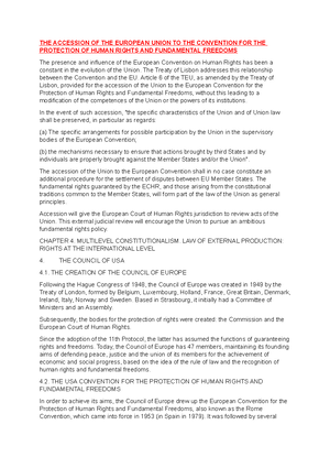 Scope OF THE Rights Guaranteed IN THE Charter OF Fundamental Rights 4 ...