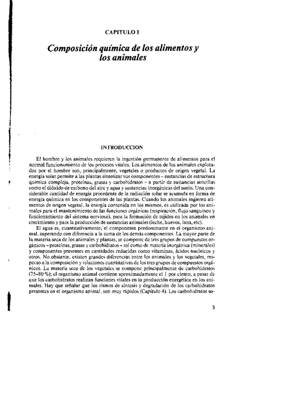 Composición quimica de los alimentos en bovinos nutrición y alimentación animal Studocu