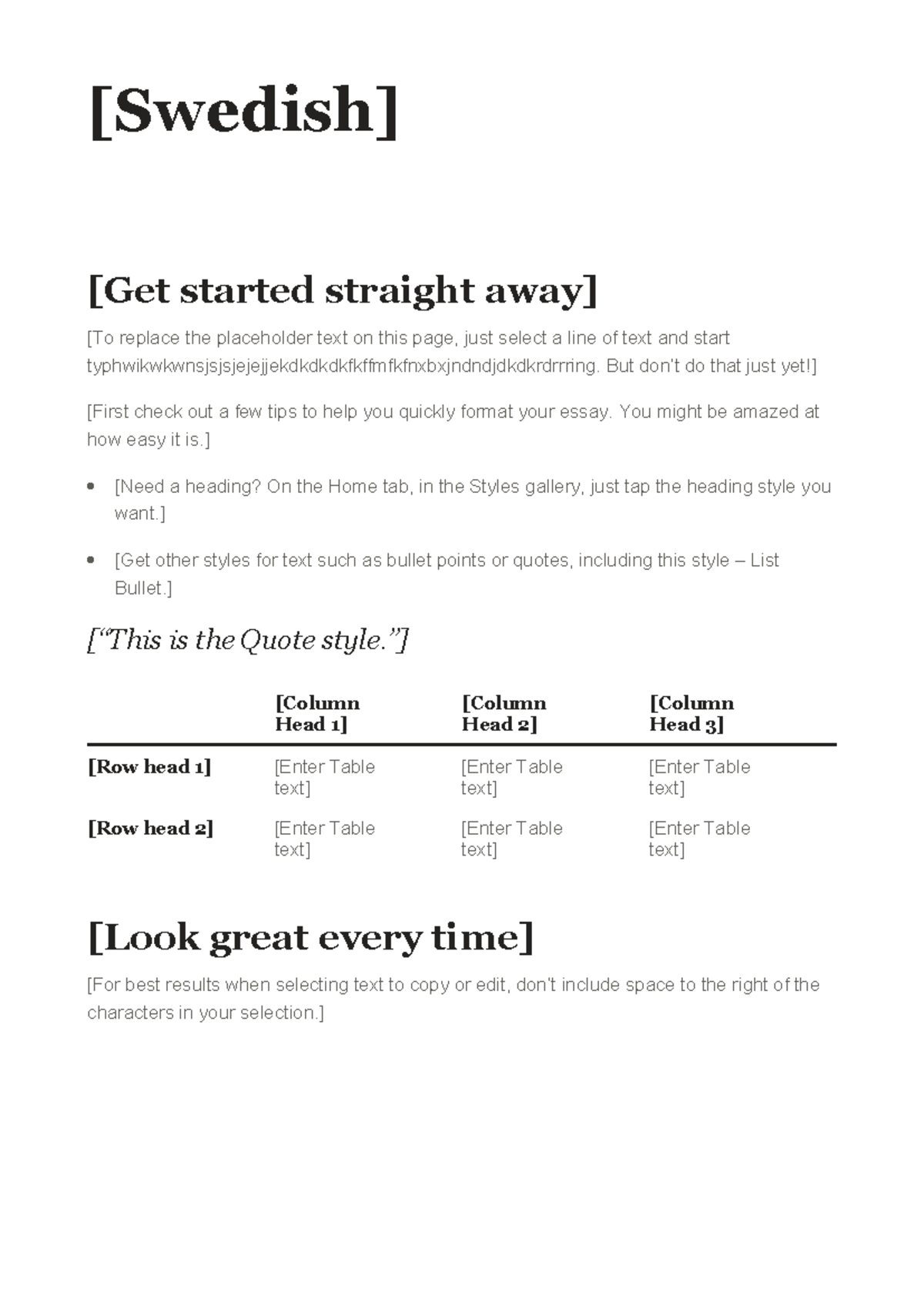Integers-Summarizqtion - [Swedish] [Get started straight away] [To ...