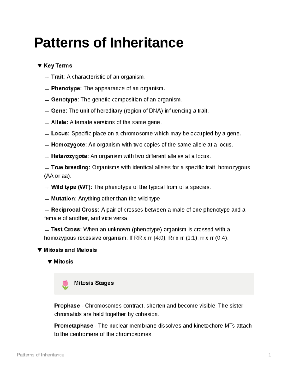 essays of inheritance topics