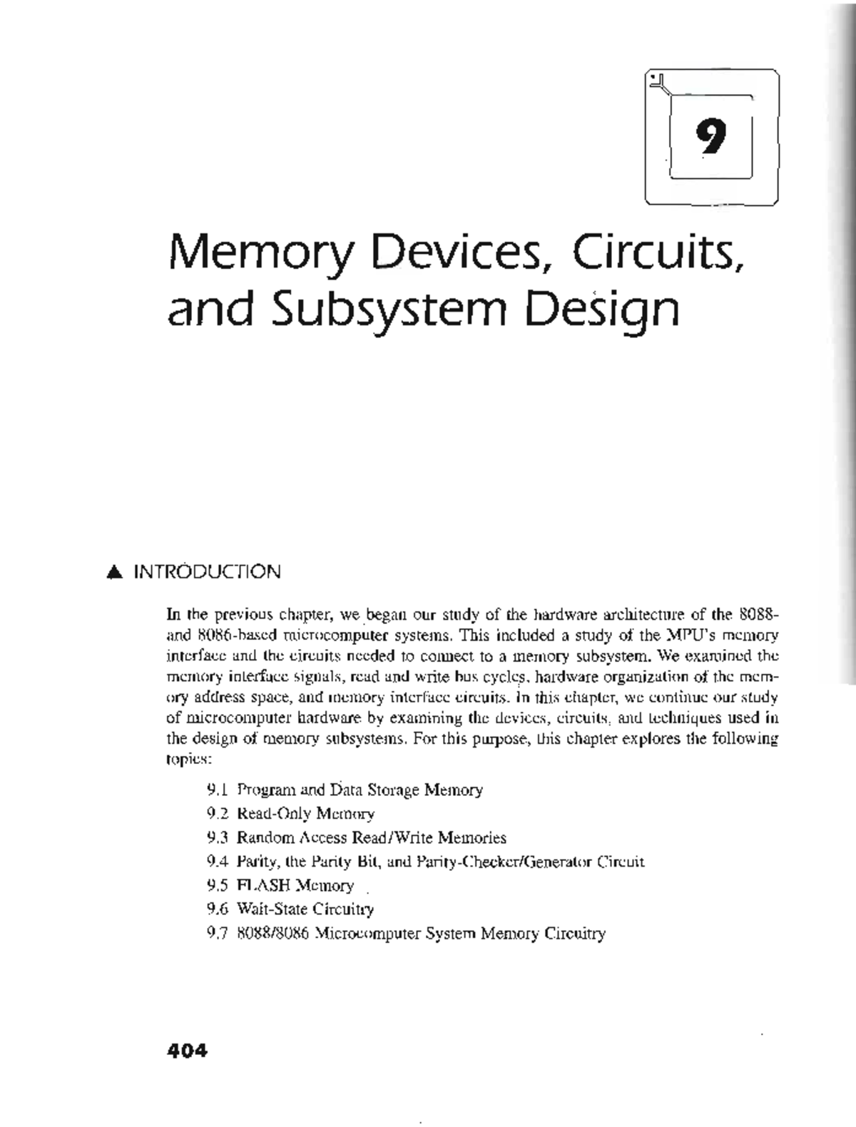 Memory Devices, circuits and subsystem design - Memory Devices ...