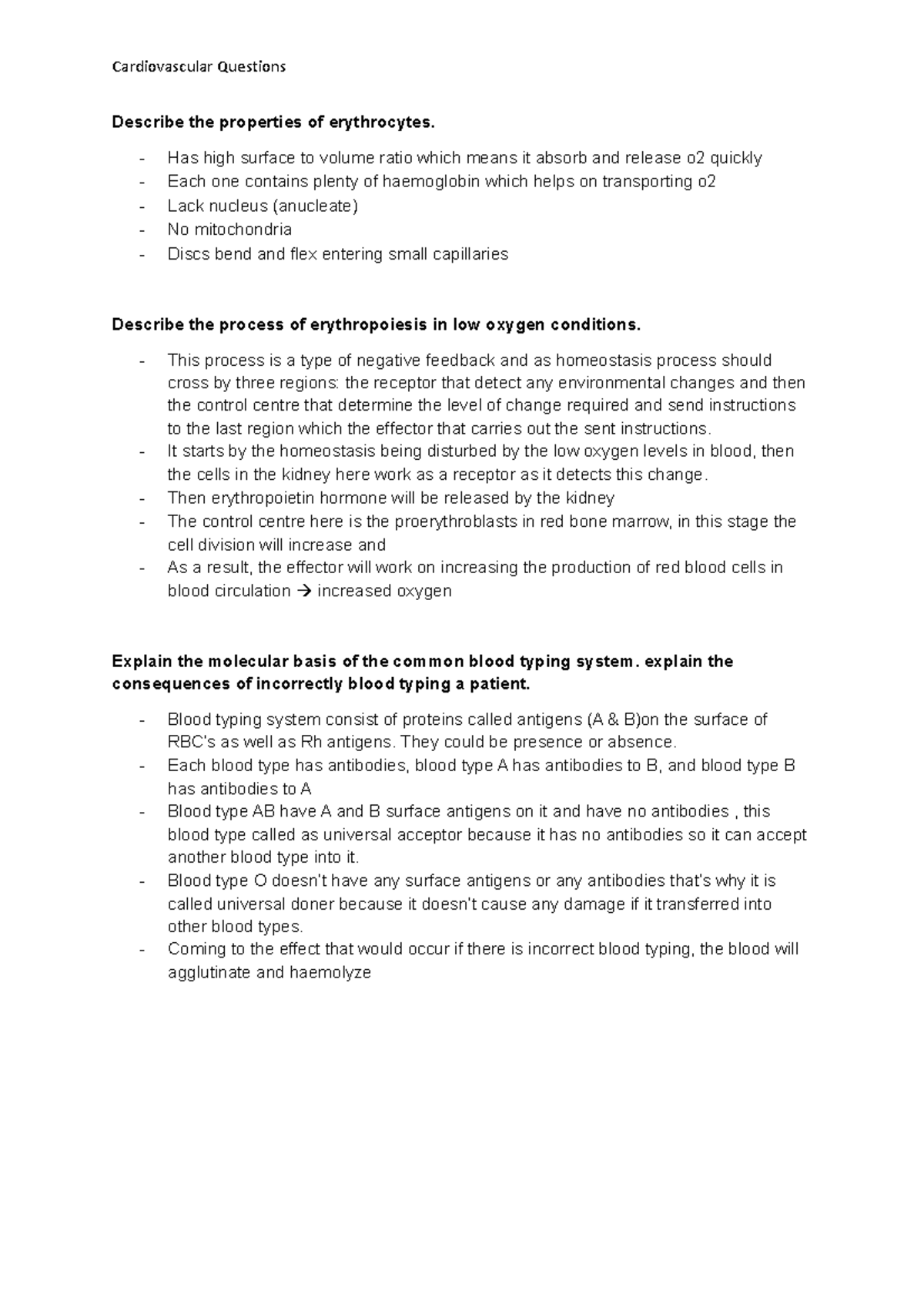 cardiovascular-questions-describe-the-properties-of-erythrocytes