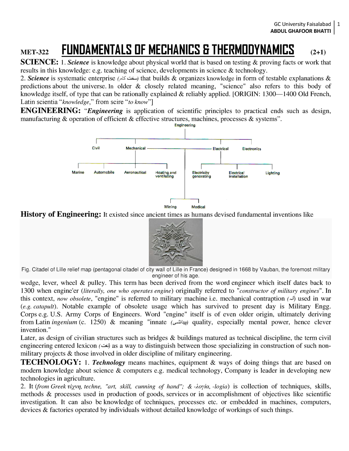 class-lecture-notes-1-10-abdul-ghafoor-bhatti-met-322-fundamentals-of