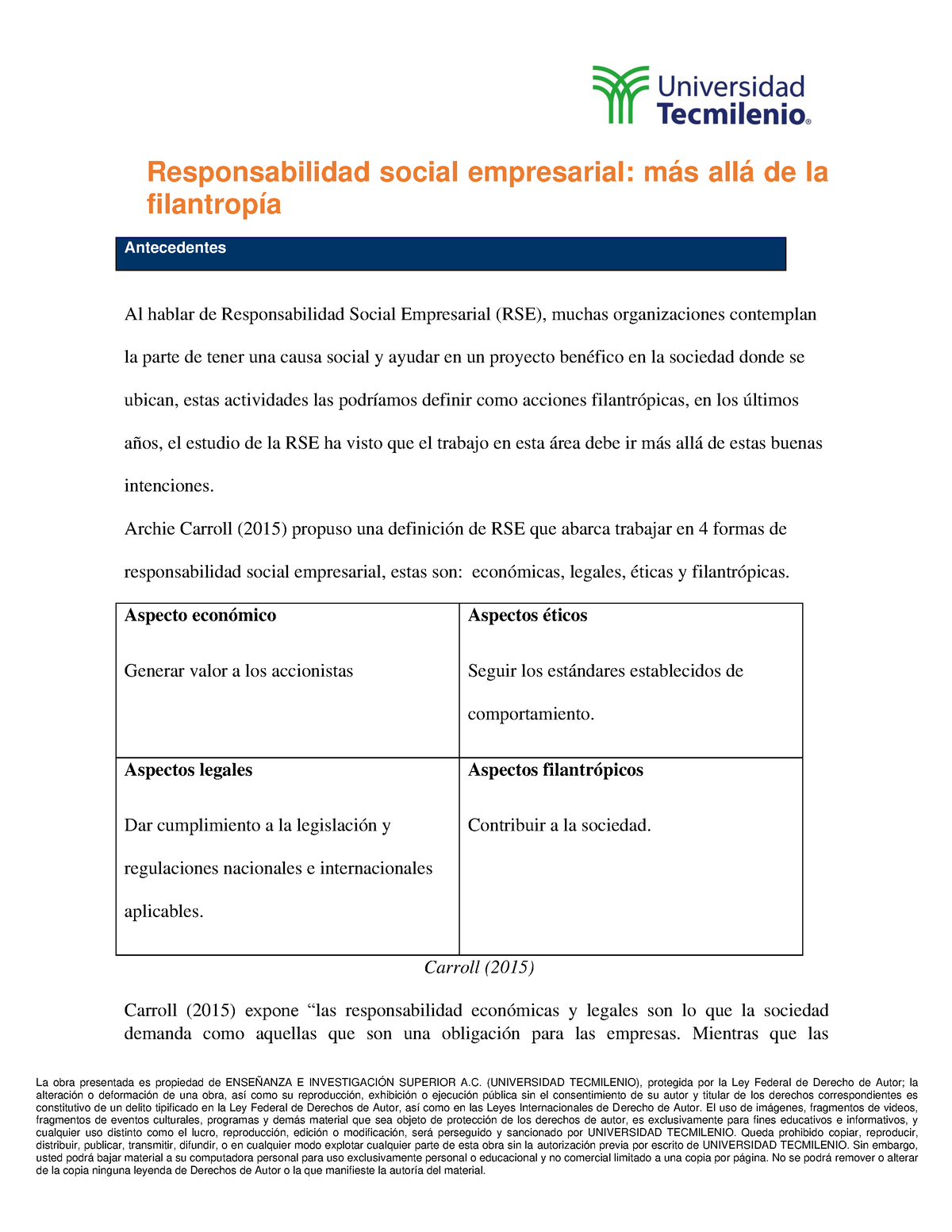 Caso B FDA - Caso Para Tarea - La Obra Presentada Es Propiedad De ...